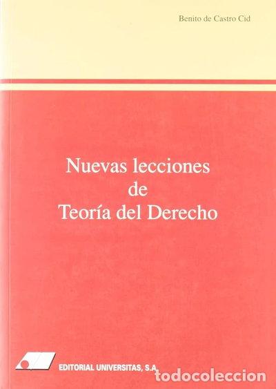 Libros: Nuevas lecciones de teor&iacute;a del derecho- 9788479911331