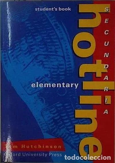 Libros: Hotline Secundaria: Elementary. Student's Book- 9780194355797