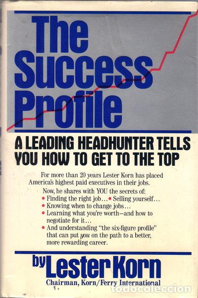 Libros: The Success Profile- 9780671552633