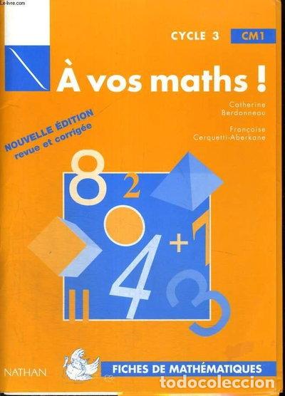 Libri di seconda mano: &Agrave; vos maths !, CM1: Fiches de math&eacute;matiques- 9782091207674