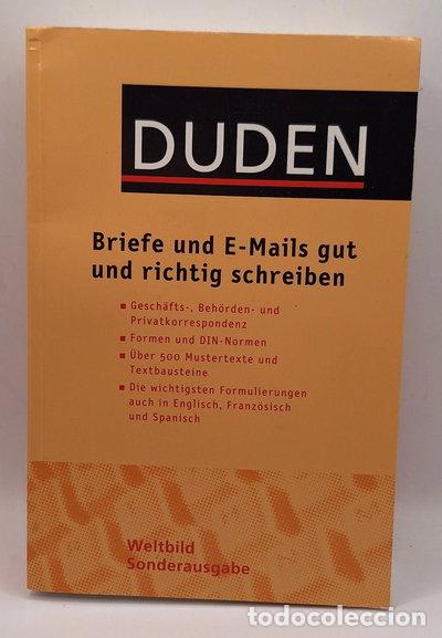Livros em segunda m&atilde;o: Duden - Briefe und E-Mails gut und richtig schreiben- 9783411024490