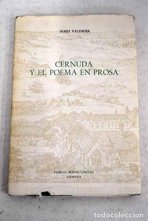 Libros: Cernuda y el poema en prosa.- Valender, James