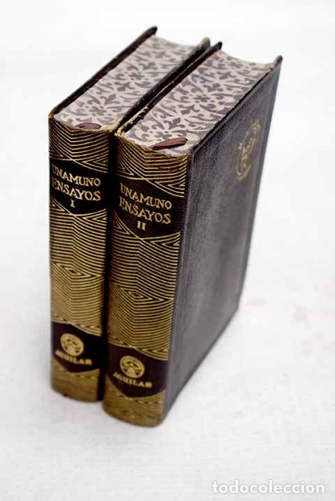 Libros: Ensayos: Unamuno, Miguel de.- Unamuno, Miguel de