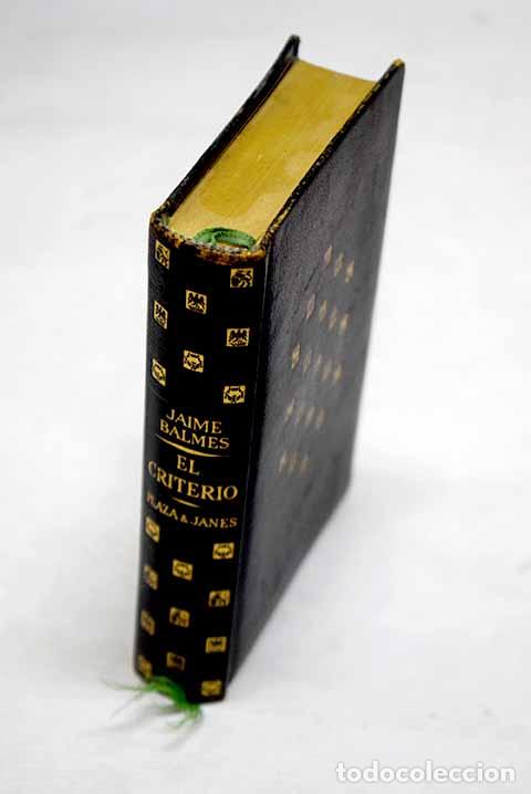 Livros em segunda m&atilde;o: El criterio ; Cartas a un esc&eacute;ptico en materia de religi&oacute;n.- Balmes, Jaime