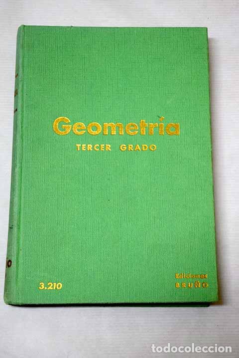 Livros em segunda m&atilde;o: Tratado de geometr&iacute;a: tercer grado