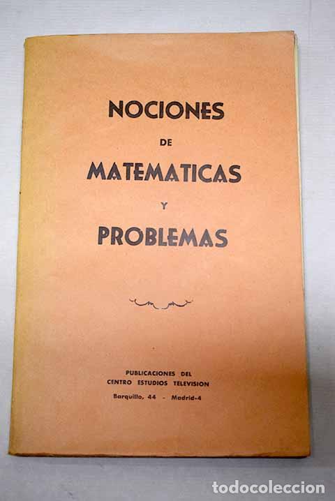 Livros em segunda m&atilde;o: Nociones de Matem&aacute;ticas y problemas