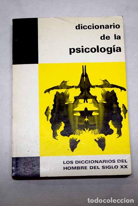 Libros: Diccionario de la Psicolog&iacute;a.- Sillamy, Norbert