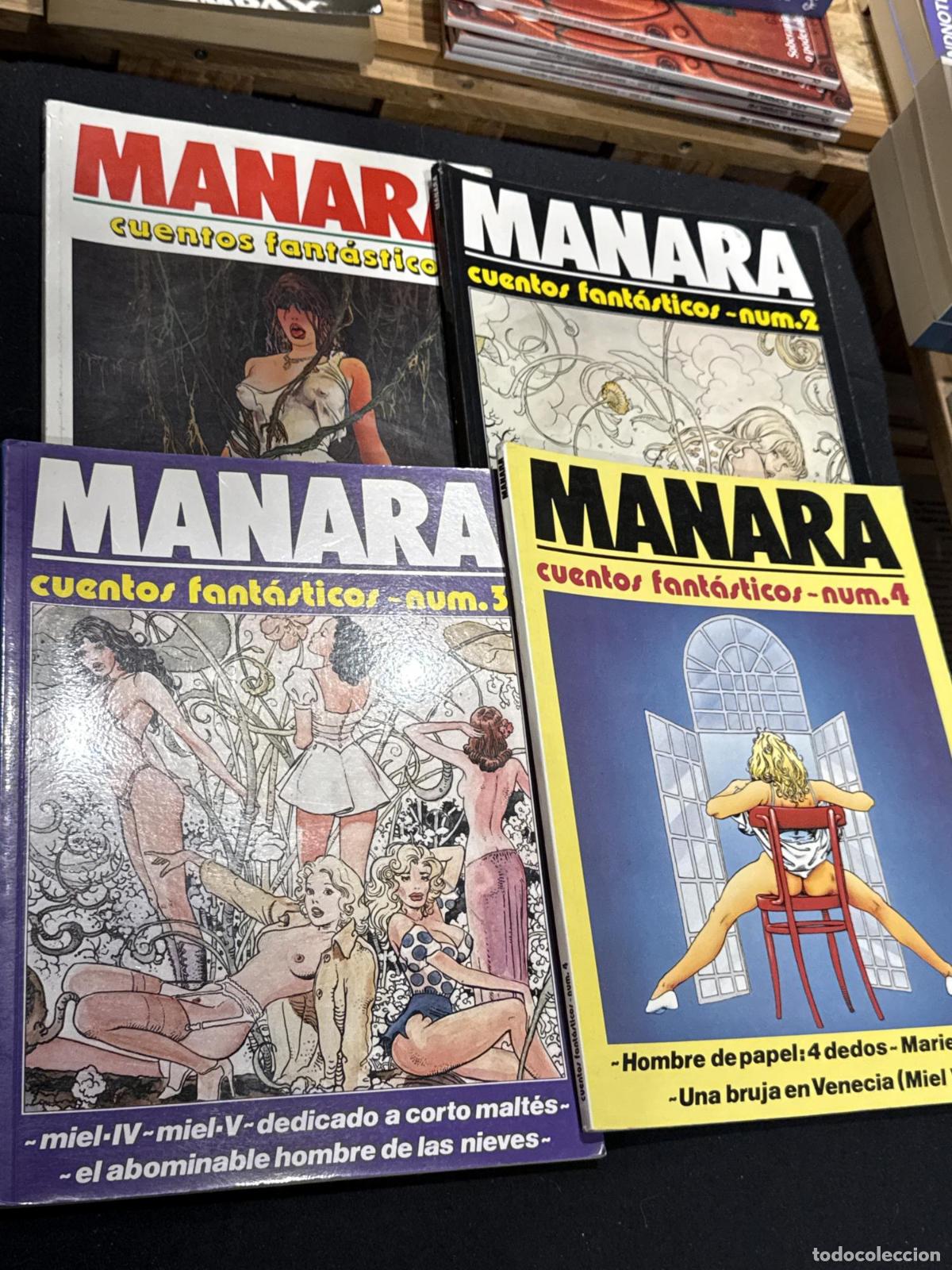 Libros: MANARA. Cuentos fant&aacute;sticos. 4 vol - Milo Manara
