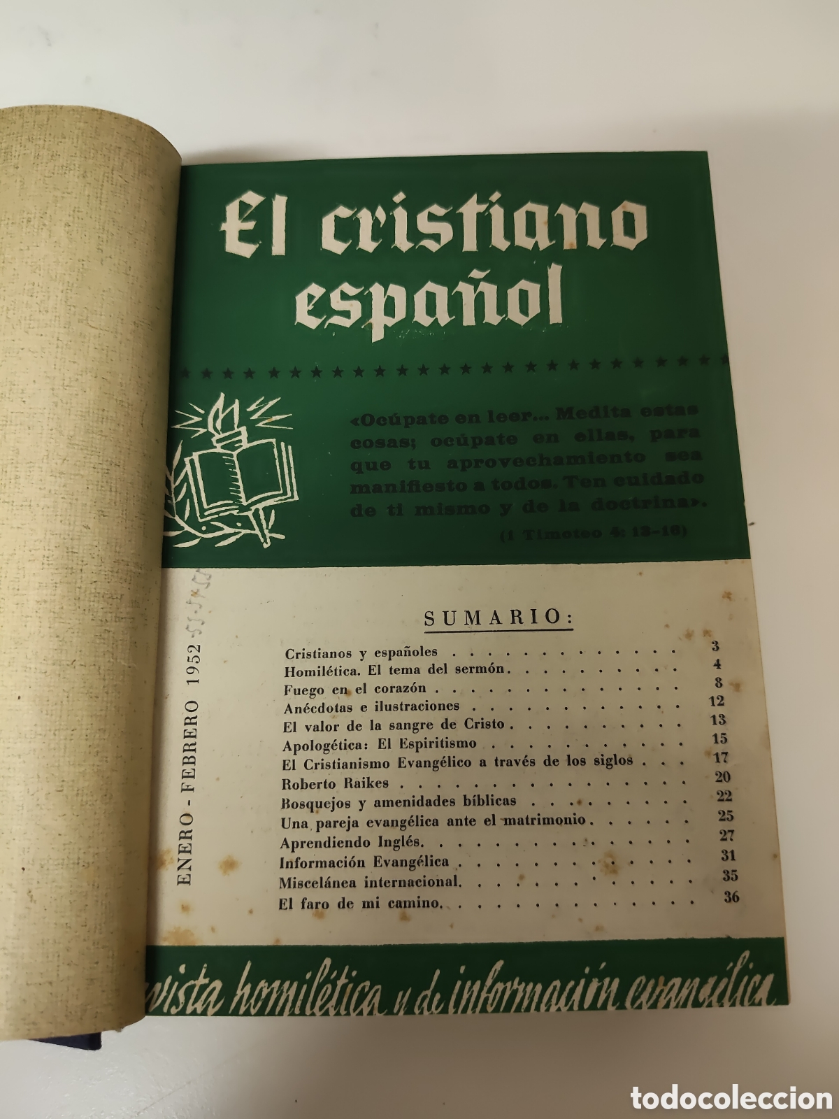 Libros: El cristiano espa&ntilde;ol 1952-55