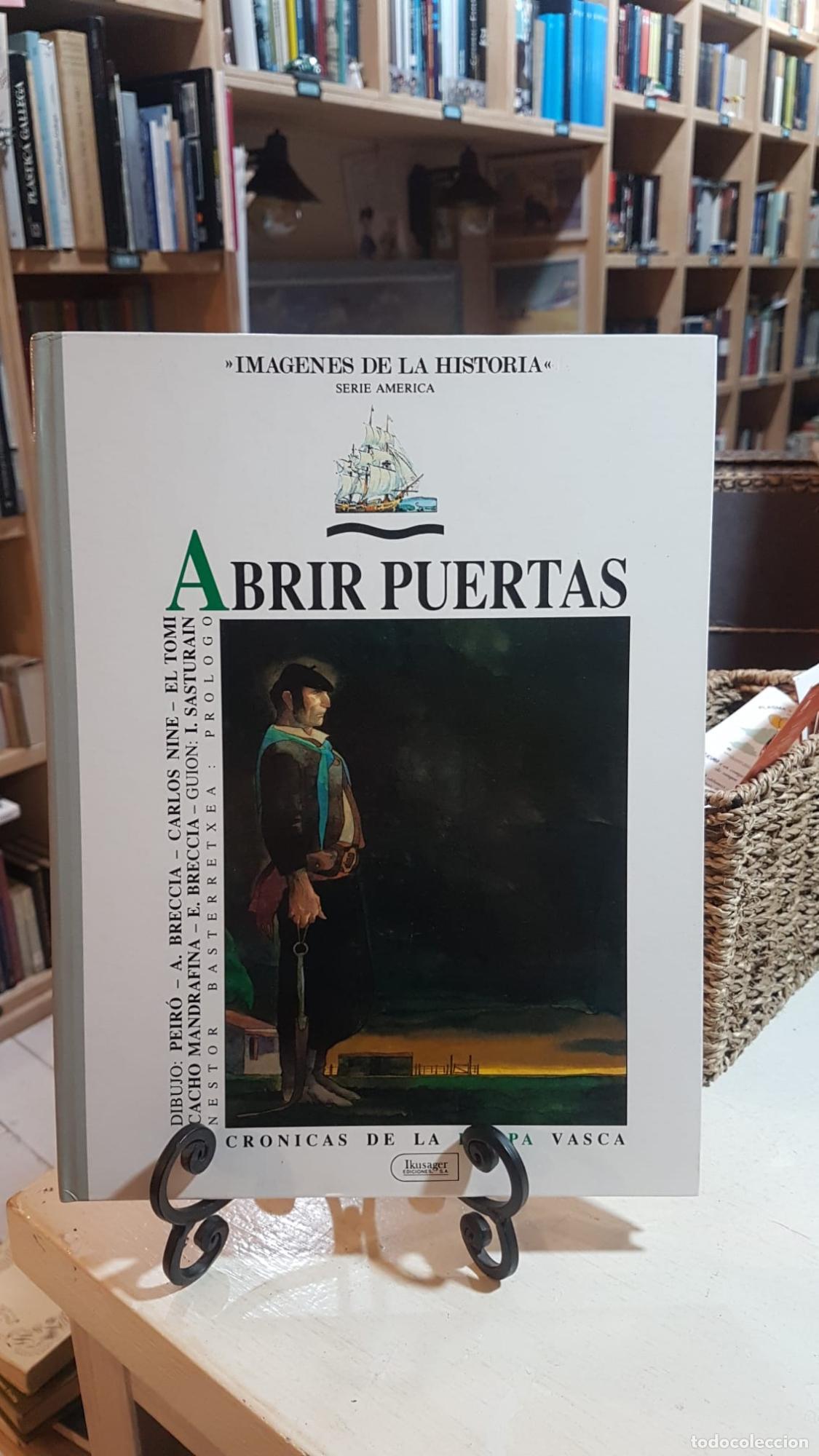Libros: Abrir puertas. Cr&oacute;nicas de la 0Pmpa Vasca -