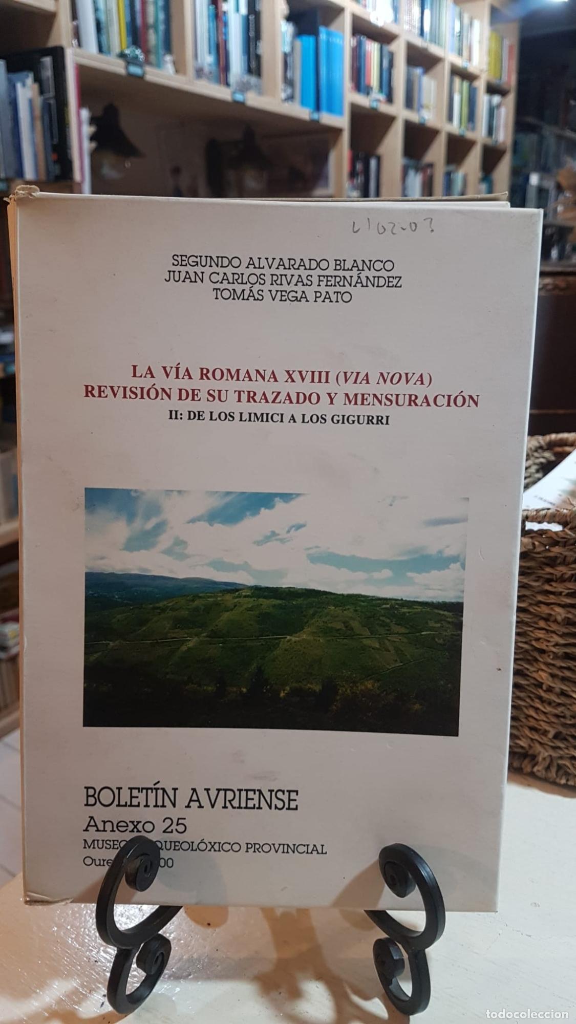 Libros: La v&iacute;a romana XVIII-v&iacute;a nova, revisiones trazado -