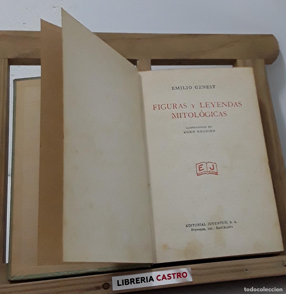 Libros: Figuras y leyendas Mitol&oacute;gicas - Emilio Genest - Foto 1