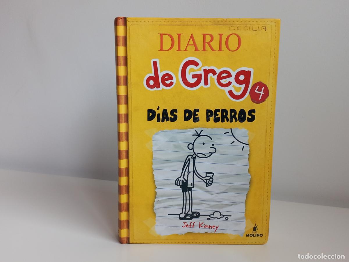 Libros: JEFF KINNEY - DIARIO DE GREG. D&Iacute;AS DE PERROS - EDITORIAL MOLINO, 2011 - MUY ILUSTRADO - BUEN ESTADO