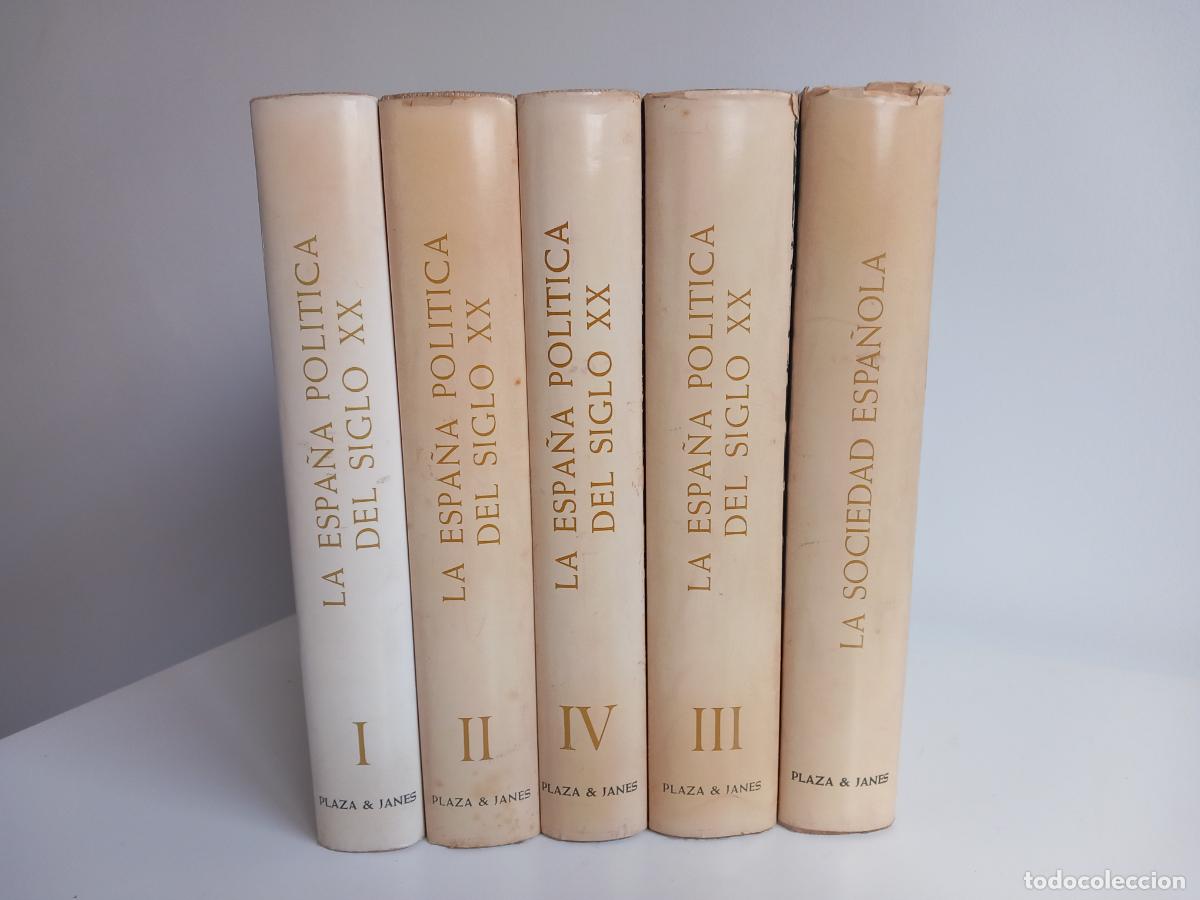 Libros: D&Iacute;AZ PLAJA LA ESPA&Ntilde;A POL&Iacute;TICA DEL SIGLO XX EN FOTOGRAF&Iacute;AS Y DOCUMENTOS (5 TOMOS, OBRA COMPLETA)