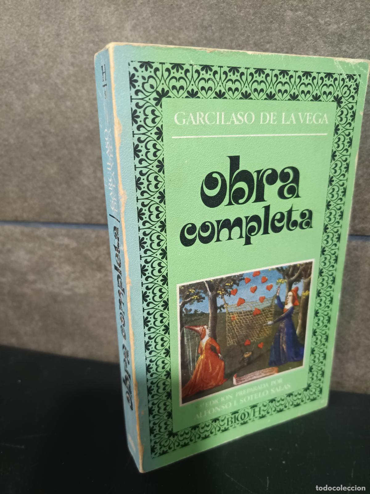 Libros: GARCILASO DE LA VEGA, OBRA COMPLETA, EDITORA NACIONAL