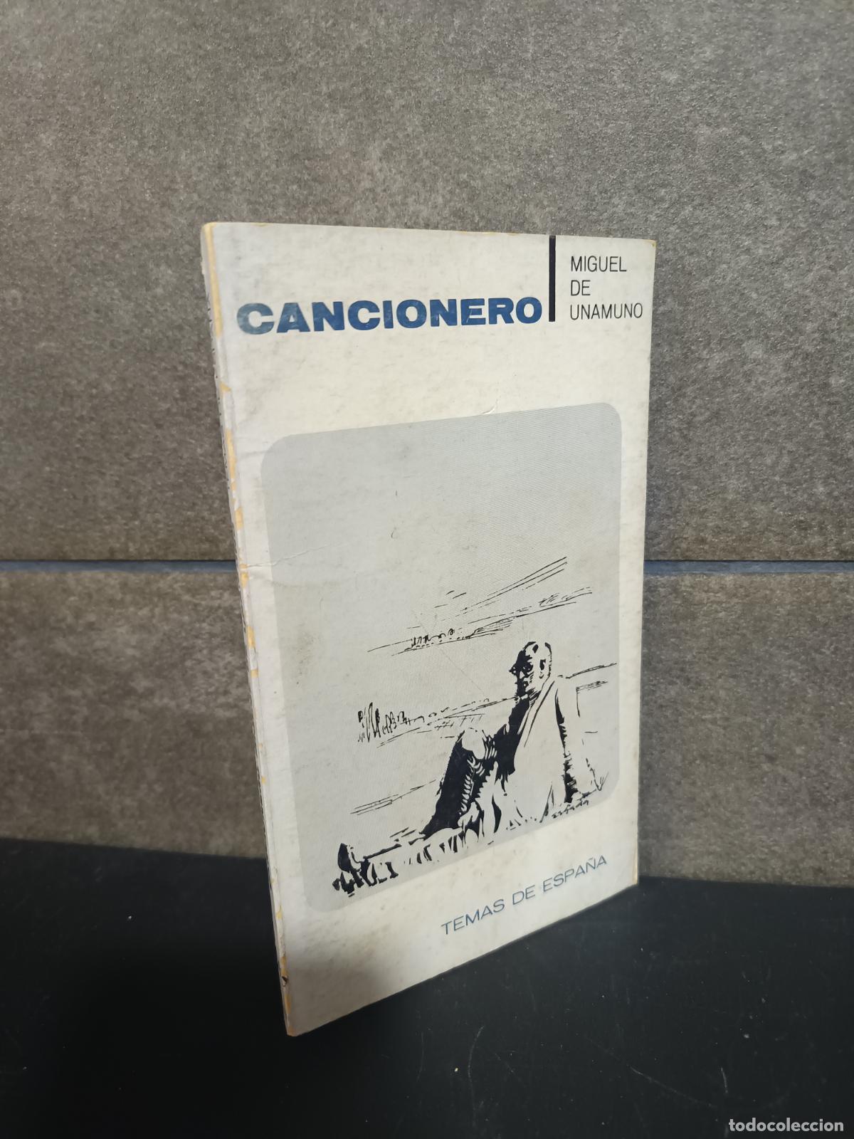 Libros: MIGUEL DE UNAMUNO, CANCIONERO, TEMAS DE ESPA&Ntilde;A