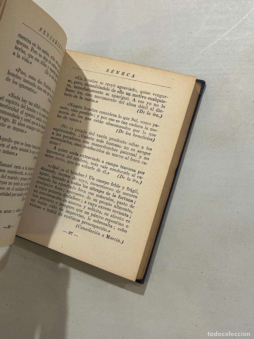 Libros: S&eacute;neca / Schiller / Rub&eacute;n Dar&iacute;o - Pensamientos - Foto 2