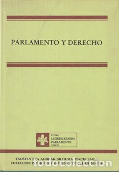 Livres: Parlamento y derecho - VV.AA