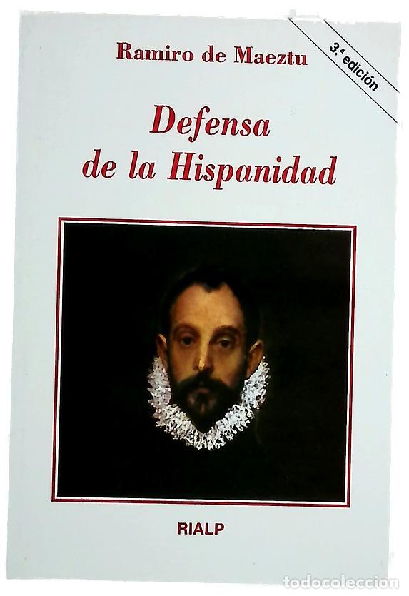Libros: Defensa de la hispanidad - Maeztu, Ramiro de - Foto 1
