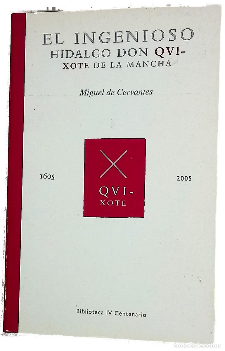 Libros: El ingenioso hidalgo Don Quijote de La Mancha