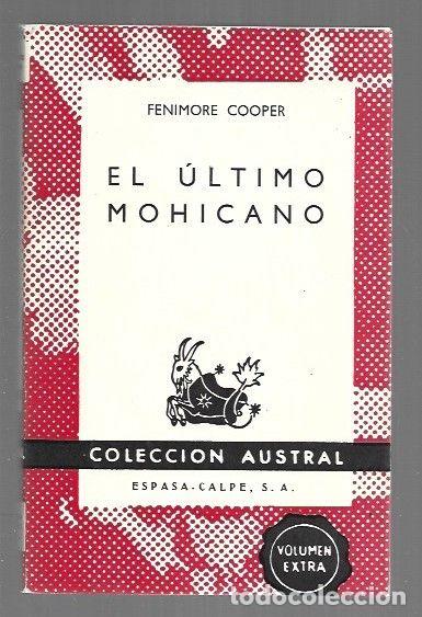 Libros: ULTIMO MOHICANO - EL - COOPER, JAMES FENIMORE - Foto 1