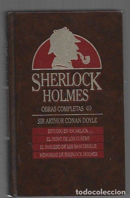 Libri di seconda mano: SHERLOCK HOLMES. OBRAS COMPLETAS I: ESTUDIO EN ESCARLATA / EL SIGNO DE LOS CUATRO / EL SABUESO DE LO