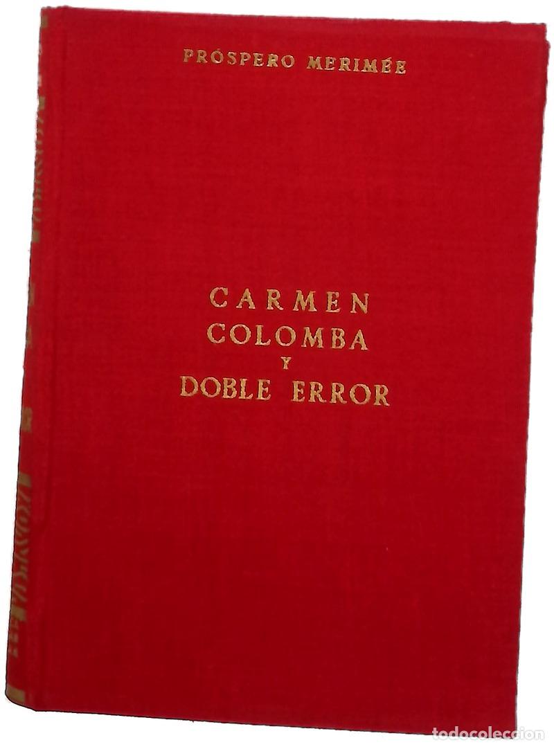 Libros: Carmen Colomba y Doble error
