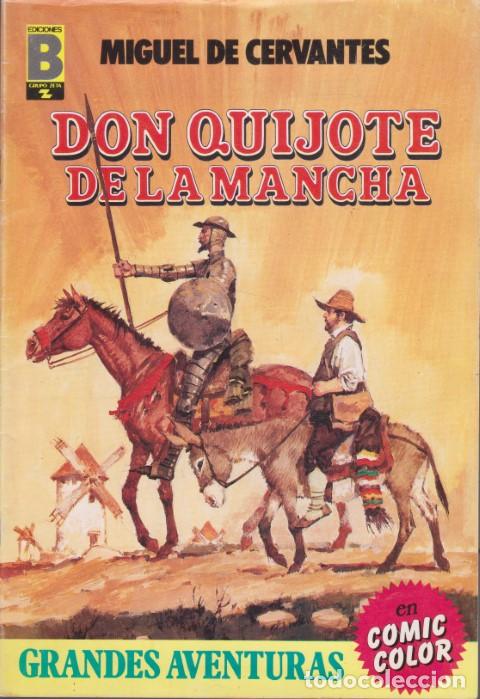 B&uuml;cher: DON QUIJOTE DE LA MANCHA. GRANDES AVENTURAS EN COMIC COLOR - MIGUEL DE CERVANTES