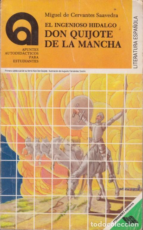 books: EL INGENIOSO HIDALGO DON QUIJOTE DE LA MANCHA - MIGUEL DE CERVANTES