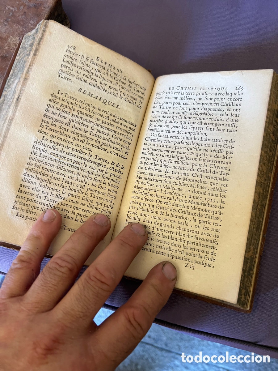Libros: Libro de colecion 1702 elementos de qu&iacute;mica - Foto 6