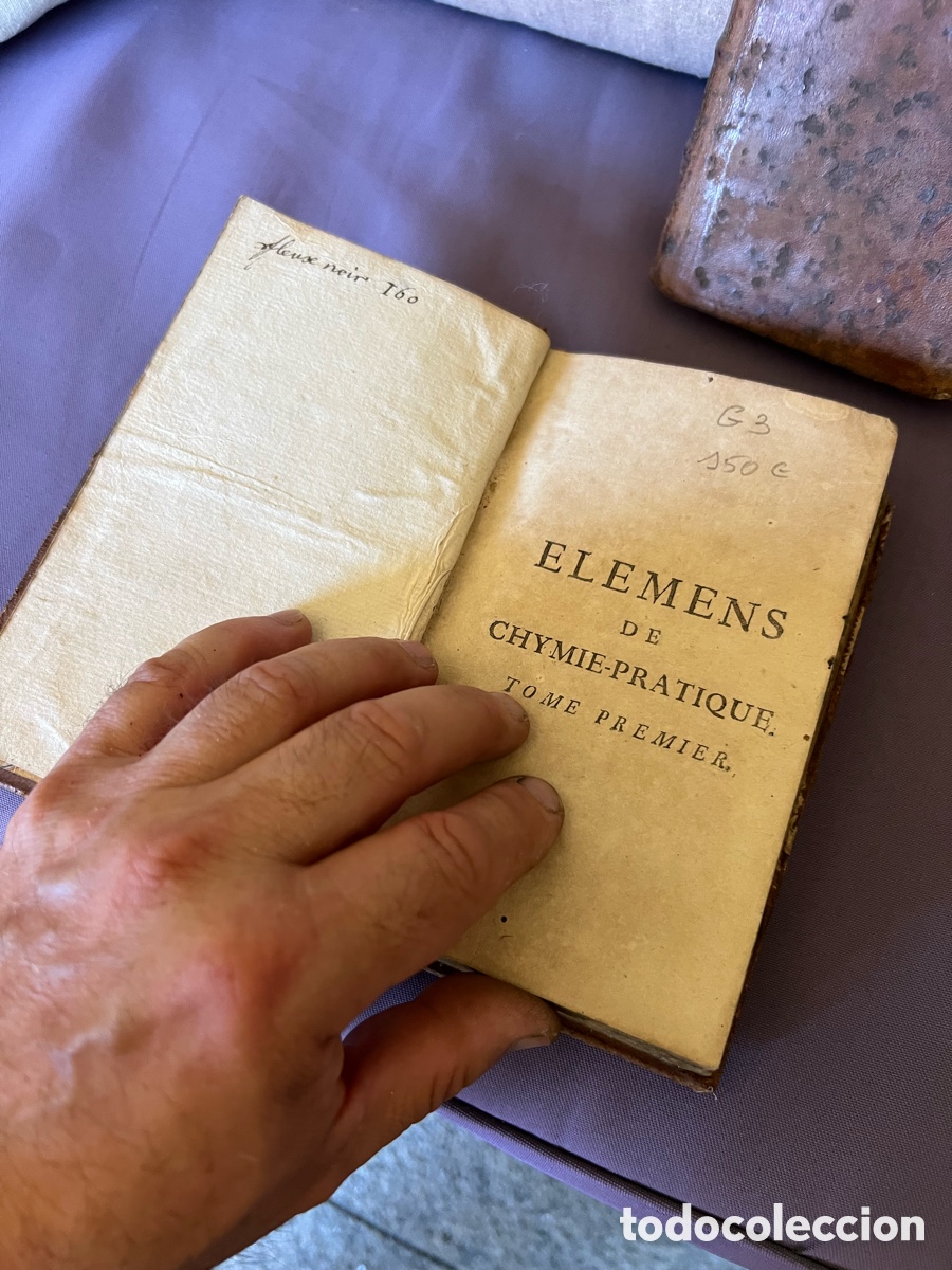 Libros: Libro de colecion 1702 elementos de qu&iacute;mica - Foto 13