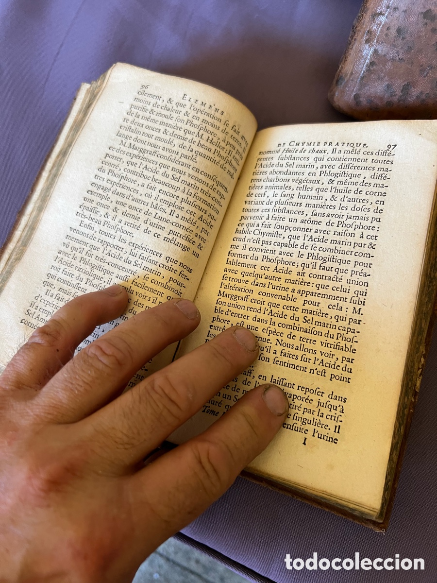 Libros: Libro de colecion 1702 elementos de qu&iacute;mica - Foto 14