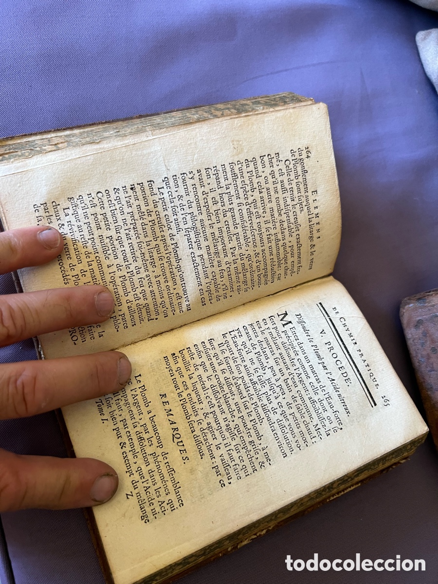 Libros: Libro de colecion 1702 elementos de qu&iacute;mica - Foto 15