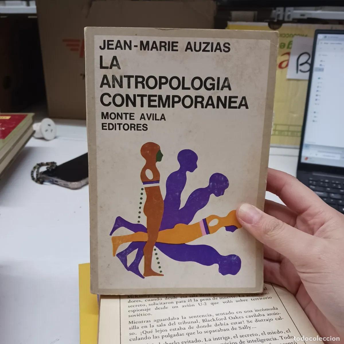 Libros: La antropologia contemporanea (det.) - Jean-Marie Auzias