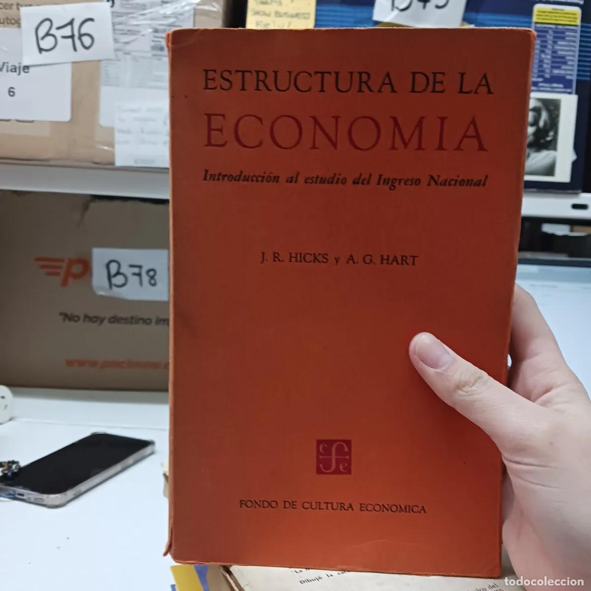 Libri di seconda mano: Estructura de la economia (det.) - J.R. Hicks, A.G. Hart