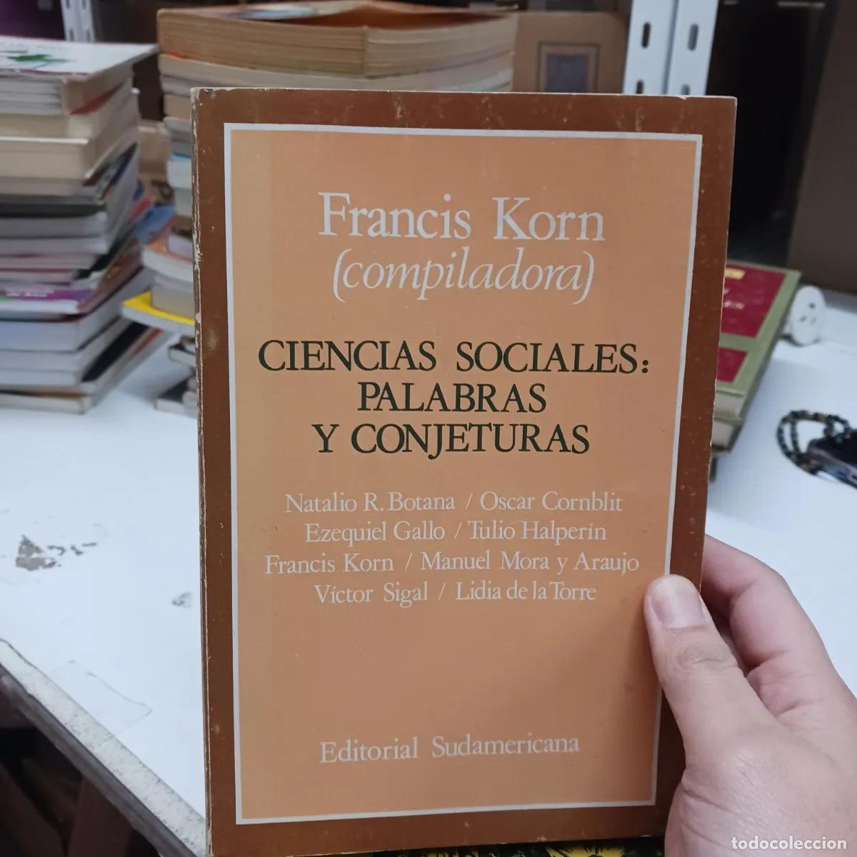 books: Ciencias sociales: palabras y conjeturas (det.) - Francis Korn
