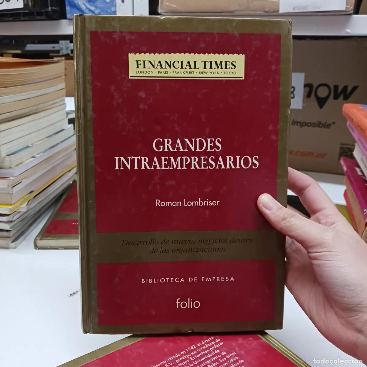Libros: Grandes intraempresarios - Lombriser - Foto 1
