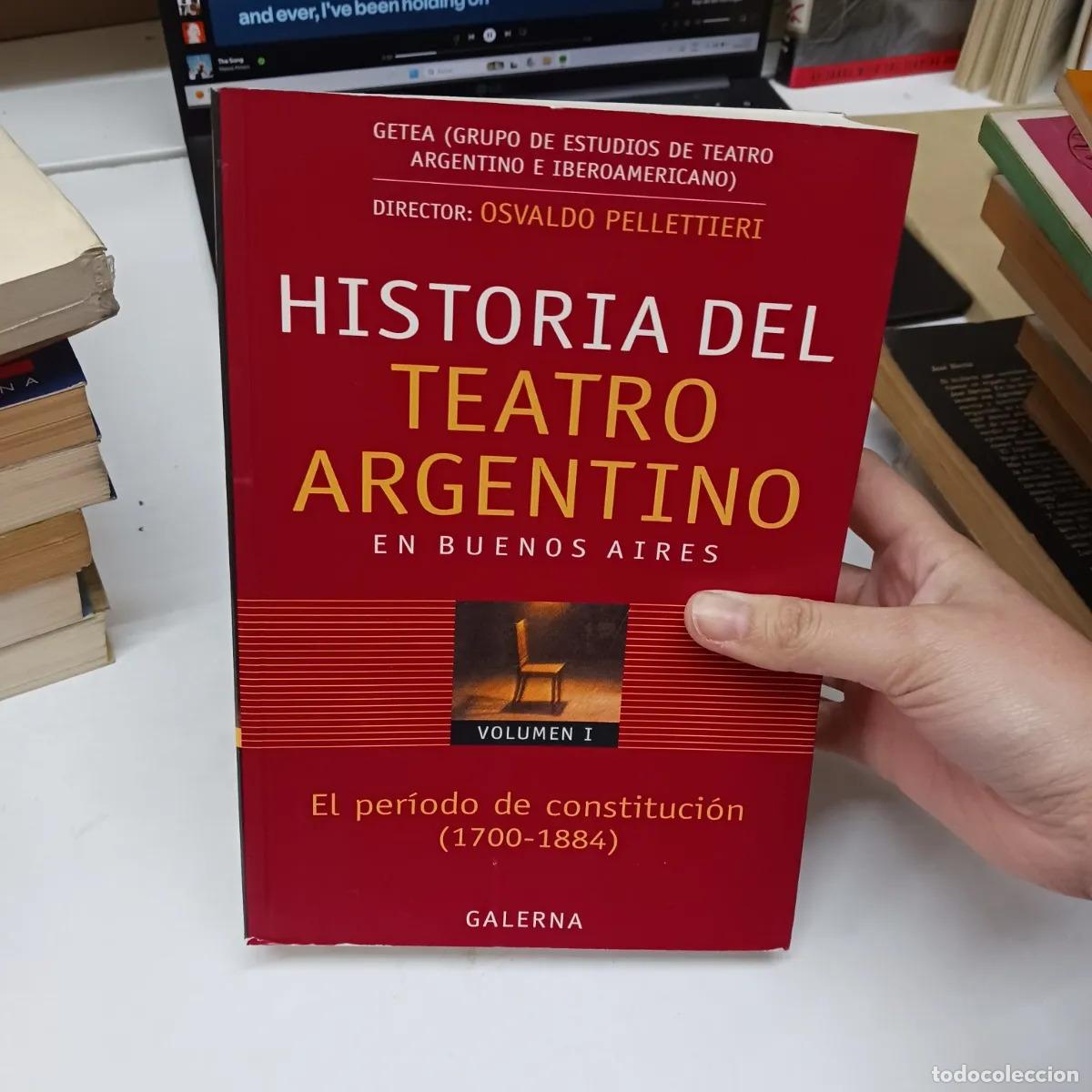 Libri di seconda mano: Historia del teatro argentino en Buenos Aires - VVAA