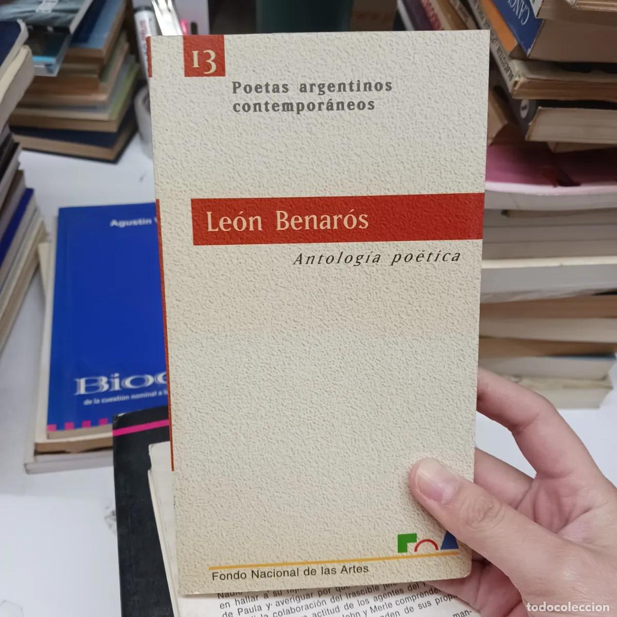 Libros: Antologia Poetica - Leon Benaros - Foto 1