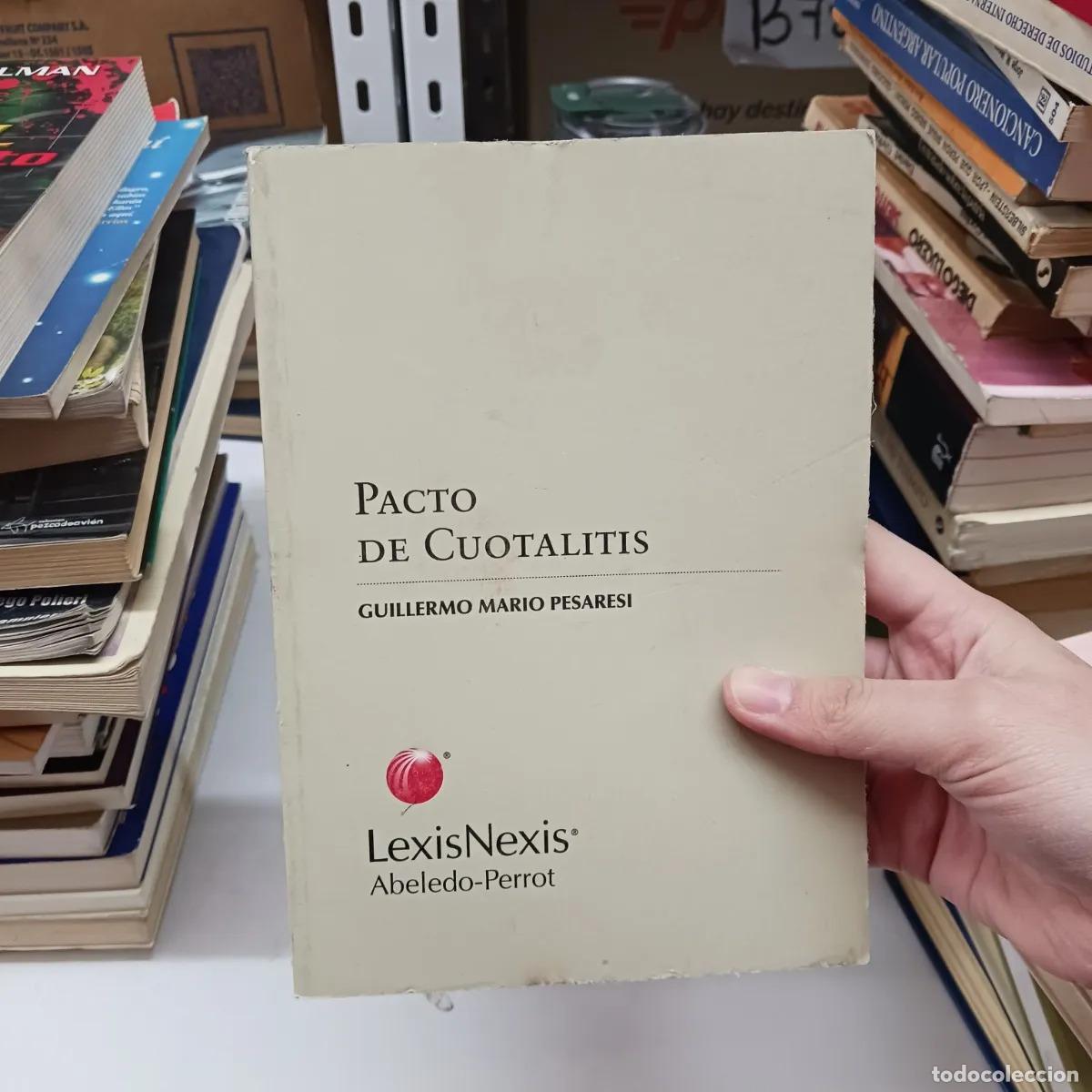 B&uuml;cher: Pacto de cuotalitis - Guillermo Mario Pesaresi