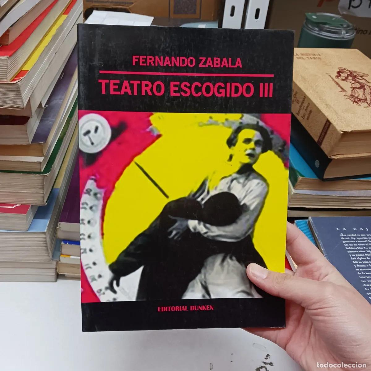 B&uuml;cher: Teatro esogido 3 - Fernando Zabala