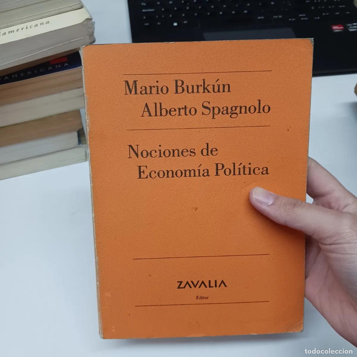Libri di seconda mano: Nociones de Economia Politica - Mario Burkun, Alberto Spagnolo