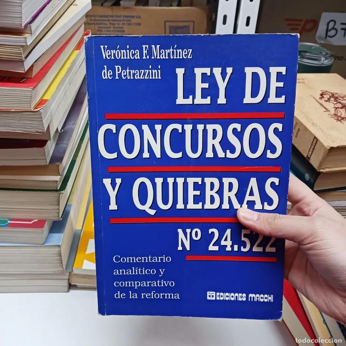 Libros: Ley de concursos y quiebras - De Petrazzini - Foto 1