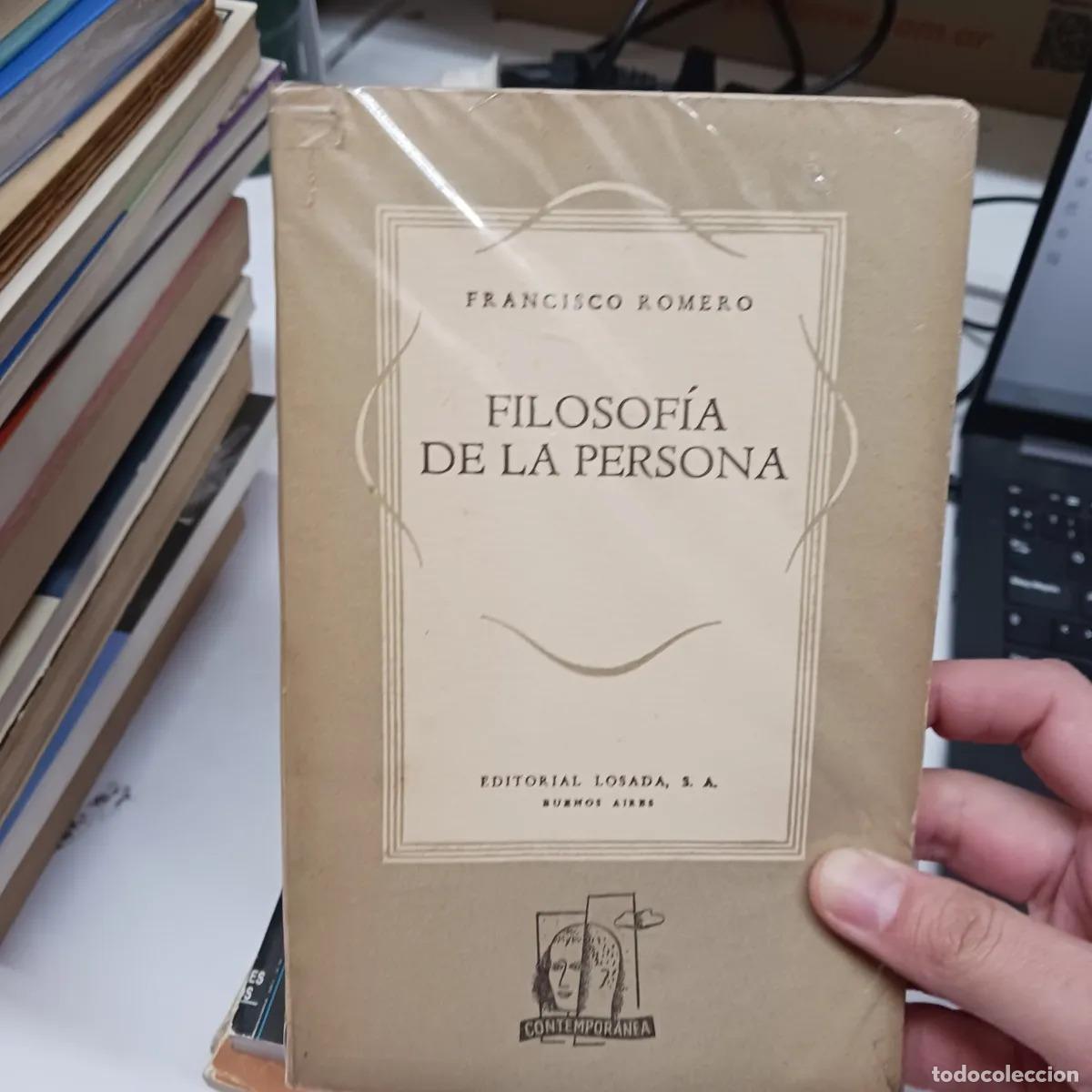 Libros: Filosofia de la persona - Francisco Romero - Foto 1