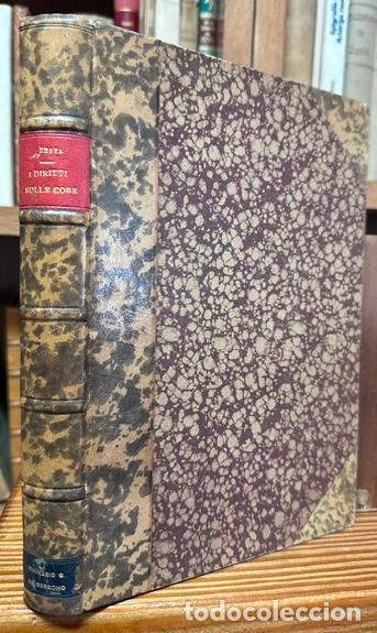 Libros: I DIRITTI SULLE COSE NELLA STORIA DEL DIRITTO ITALIANO - BESTA, Enrico