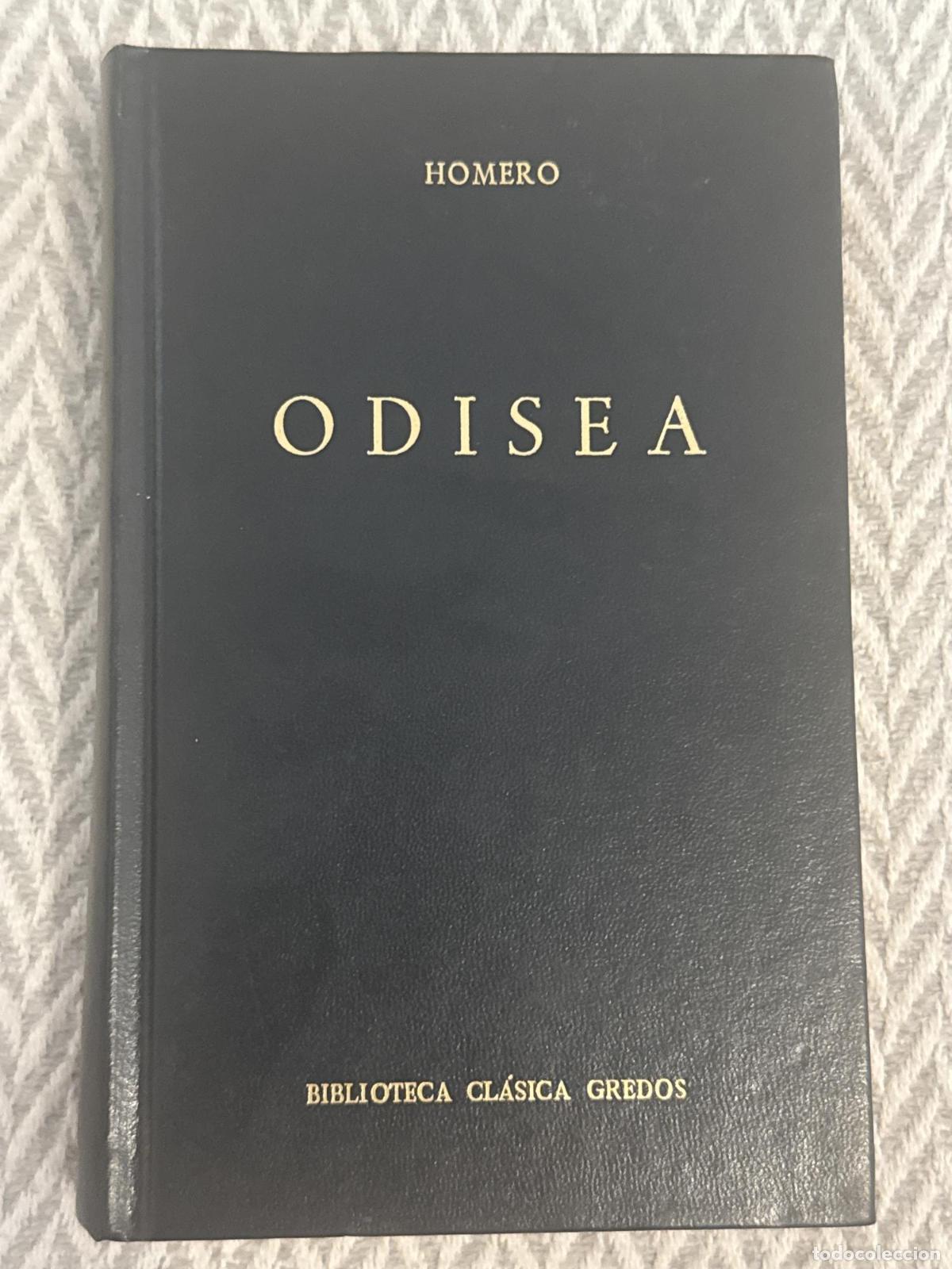 Libros: Odisea. Biblioteca cl&aacute;sica Gredos - Homero