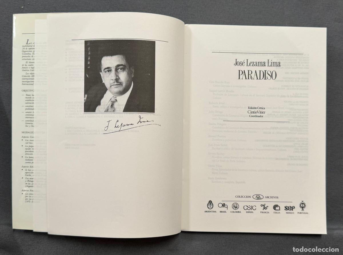 Libros: PARADISO. - LEZEMA LIMA, JOS&Eacute;. - Foto 2