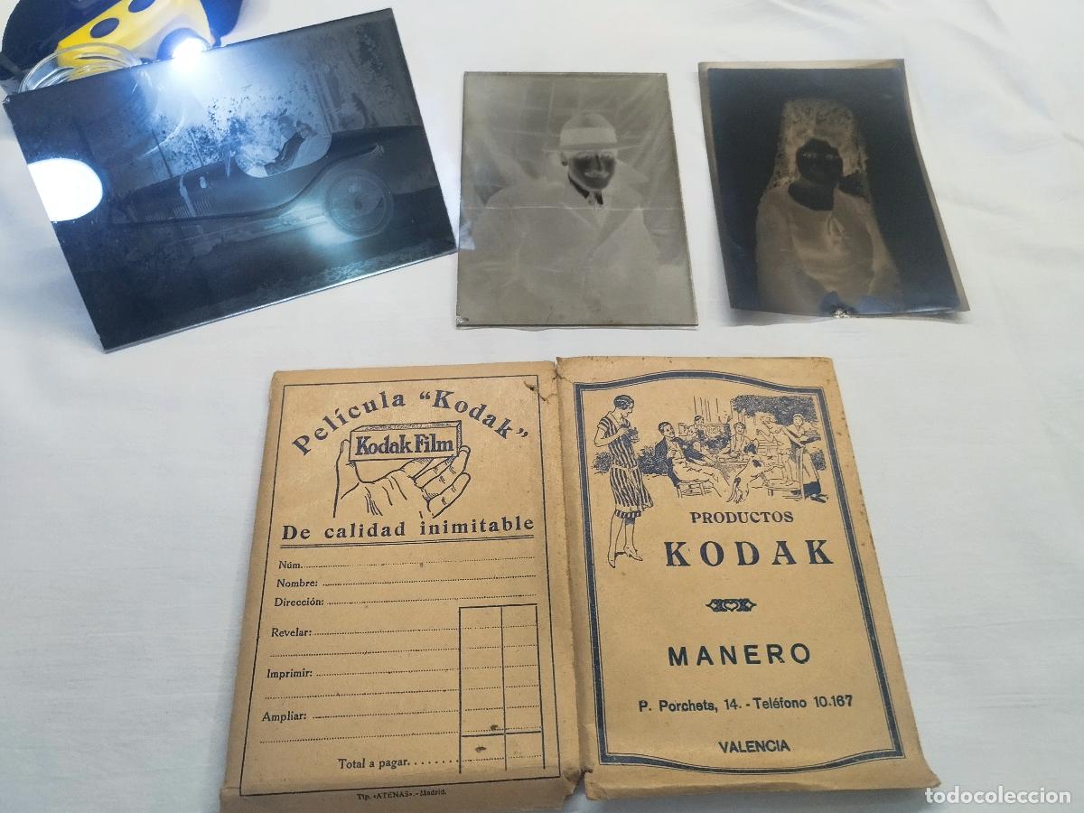 Libros: Placas vidrio fotograf&iacute;a antigua gelatino-bromuro. 1920-1939. Valencia. - Sin autor