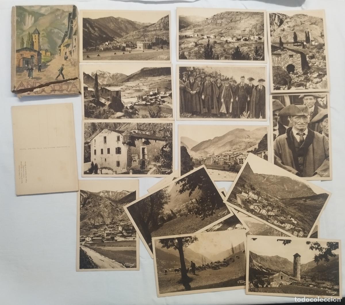Libros: Lote 20 postales ANDORRA: VALLS D'ANDORRA 1930. V. Claverol - V. Claverol