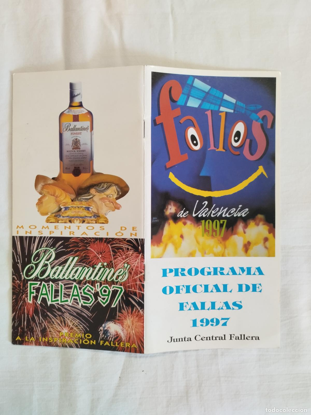 Libros: PROGRAMA OFICIAL DE FALLAS 1997. Fotograf&iacute;as de Antonio Cort&eacute;s y Ram&oacute;n Peris. - JUNTA CENTRAL FALLER